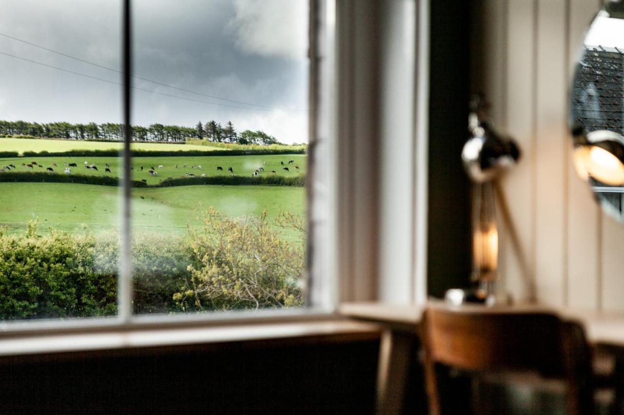 The Old Vicarage Bed & Breakfast Moylgrove ภายนอก รูปภาพ